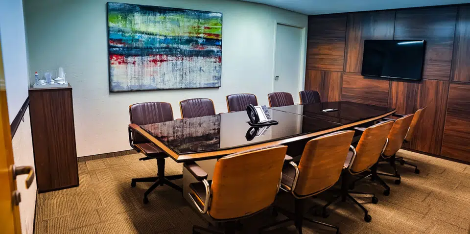 sala de reunião advogado