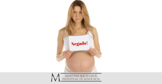 salário maternidade negado